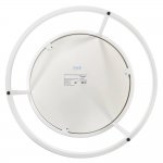 Набор кофейных столиков Tango белый мрамор с белыми ножками, 2шт