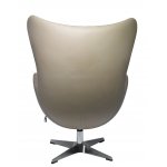 Кресло EGG STYLE CHAIR латте, экокожа Кресло EGG STYLE CHAIR латте, экокожа