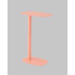 Журнальный столик Eanna L металл коралловый