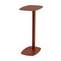 Журнальный столик Eanna L металл красный