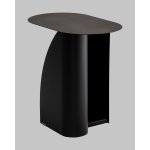 Журнальный столик Yvaine металл черный