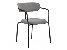 Стул Ant букле серый