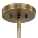 Люстра Star Quartz, 6 Lt Pendant - Antique Brass Люстра Star Quartz, 6 Lt Pendant - Antique Brass