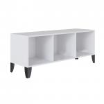 Тумба под ТВ ТВМ-4 дуб сонома/графит+белый