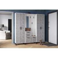 Прихожая Витра ЦС белый/ателье светлое