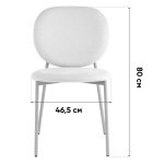 Стул обеденный Pip зеленый зеленые ножки NP