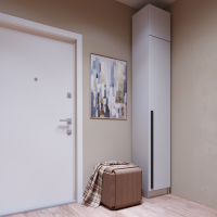 Набор прихожая Бостон(пенал П 400 + антресоль А 400)