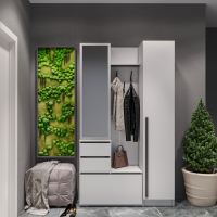 Набор прихожая Бостон(вешалка В2 + пенал П 400)