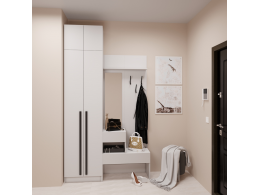 Набор прихожая Бостон(вешалка В1 + шкаф Ш 600 + антресоль А 600)