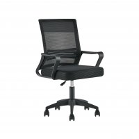 Кресло офисное TopChairs Simplex New черный