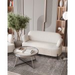 Диван Кэнди ткань букле белый