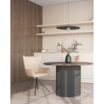 Стул Carlene вращающийся бежевый