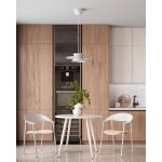 Стул Eila с подушкой пластик белый