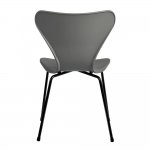 Комплект из 2-х стульев Seven Style серый с чёрными ножками