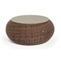 "Барселона" журнальный столик из искусственного ротанга, цвет коричневый