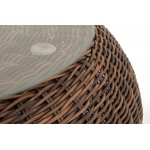 "Барселона" журнальный столик из искусственного ротанга, цвет коричневый