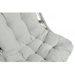 "Севилья" кресло-кокон из искусственного ротанга, цвет светло-серый