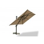 "Римини" зонт уличный 3х4м на боковой алюминиевой опоре, тент бежевый