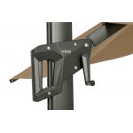 "Римини" зонт уличный 3х4м на боковой алюминиевой опоре, тент бежевый