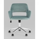 Кресло офисное ROSS велюр серо-зеленый