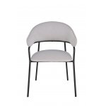 Стул обеденный Leya светло-серый 2 шт.