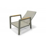 "Бари" кресло, каркас алюминий, цвет светло-серый "Бари" кресло, каркас алюминий, цвет светло-серый