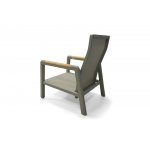 "Бари" кресло, каркас алюминий, цвет светло-серый "Бари" кресло, каркас алюминий, цвет светло-серый