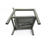 "Бари" кресло, каркас алюминий, цвет светло-серый "Бари" кресло, каркас алюминий, цвет светло-серый