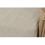 "Валенсия" диван из искусственного ротанга трехместный, цвет соломенный