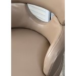 Стул VALTER HF017-20 Коричнево-серый, экокожа / Темно-серый каркас, ®DISAUR