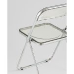 Стул складной Fold Smoke серый