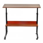 Стол многофункциональный Isola 80х40х66-90см, чёрный