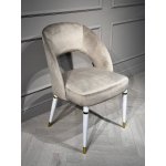 Стул обеденный Оливия ART2367-BG, бежевый /белый