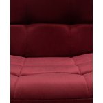 Набор 4 шт Стул обеденный DOBRIN CHILLY, Бордовый Holland 47, основание черное