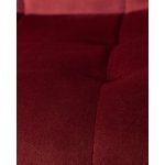 Набор 4 шт Стул обеденный DOBRIN CHILLY, Бордовый Holland 47, основание белое