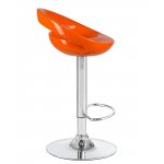 Набор 2 шт Стул барный DOBRIN DISCO, оранжевый