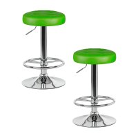Набор 2 шт Табурет барный DOBRIN BRUNO, зелёный