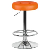 Табурет барный DOBRIN BRUNO, оранжевый
