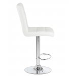 Стул барный DOBRIN KRUGER, белый