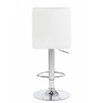 Стул барный DOBRIN KRUGER, белый