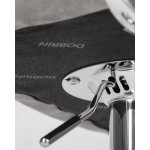 Набор 2 шт Стул барный DOBRIN KRUGER ARM, серый велюр (MJ9-75)