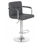 Набор 2 шт Стул барный DOBRIN KRUGER ARM, серый