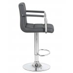 Набор 2 шт Стул барный DOBRIN KRUGER ARM, серый