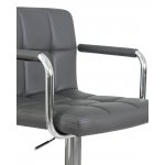 Набор 2 шт Стул барный DOBRIN KRUGER ARM, серый
