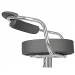 Стул барный DOBRIN MARTA, серый