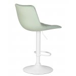 Набор 2 шт Стул барный DOBRIN TAILOR WHITE, пудрово-мятный велюр (MJ9-87)