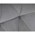 Стул барный DOBRIN BARNY BLACK, серый велюр (MJ9-75)