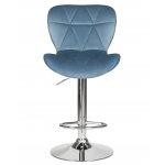 Набор 2 шт Стул барный DOBRIN BARNY, пудрово-голубой велюр (MJ9-74)