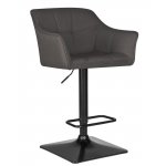 Набор 2 шт Стул барный DOBRIN RALF, темно-серый (LAR-106D-26)