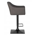 Стул барный DOBRIN RALF, темно-серый (LAR-106D-26) Стул барный DOBRIN RALF, темно-серый (LAR-106D-26)